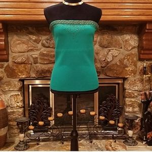 Cache Tube Top & Cardigan Sweater Set